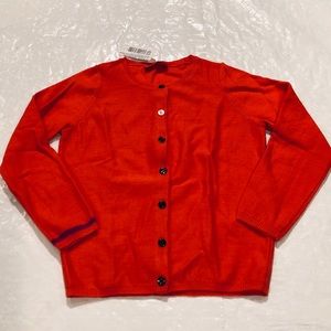 SONIA RYKIEL**Wool Orange Cardigan**Age 6 $189